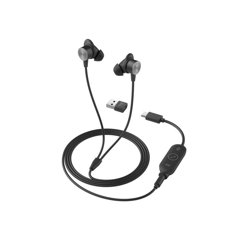 Logitech Zone Kabelgebunden – GRAPHIT – EMEA