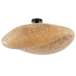 IMMAX BOHO HILO designové stropní svítidlo, D80cm, E27, bambus