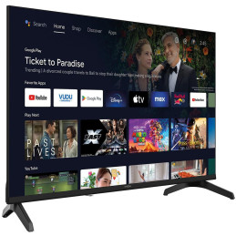 STRONG SMART LED TV 32"/ SRT32HH5553/ HDR/ 1366x768/ DVB-T2/C/S2/ H.265/HEVC/ 2x HDMI/ USB/ Wi-Fi/ LAN/ E/ Google TV