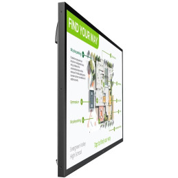 Philips panel –  55", VA - UHD, 24/7, 450 / 500cd, anti-glare, anti-fingerprint, HDMI, DP, USB, GLAN