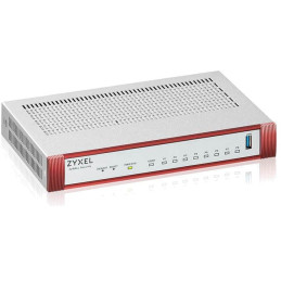 Zyxel USG FLEX 100 H, 8 Gigabit user-definable ports, 1*USB with 1 YR Gold Security Pack