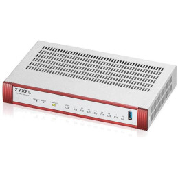 Zyxel USG FLEX 100 HP, 7 Gigabit user-definable ports, 1*1G PoE+, 1*USB with 1 YR Gold Security Pack