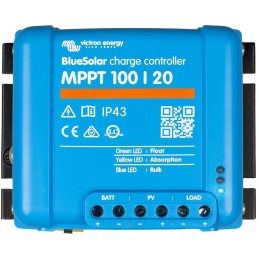 Victron BlueSolar 100/20 MPPT regulátor, 12/24/48V