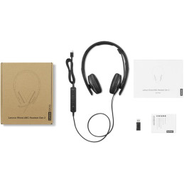 Lenovo sluchátka Wired ANC Headset Gen 2 (Teams & Zoom certified)