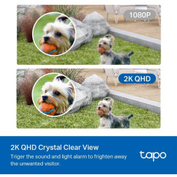 TP-Link Tapo C420 - venkovní Wire-Free 4Mpx Security kamera, Full-Color, audio, IR15m, IP65