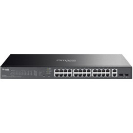 TP-Link ES228GP, Omada 28-Port Gigabit Easy Managed Switch, 2x GLAN, 24x GLAN PoE+, 2x SFP, 250W PoE budget, 1U