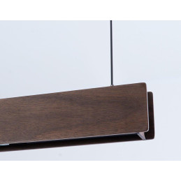 IMMAX NEO MADEIRA SMART lineár osvětlení, dřevo ořech, 122cm, Wi-Fi, TUYA