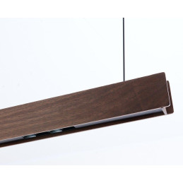 IMMAX NEO MADEIRA SMART lineár osvětlení, dřevo ořech, 202cm, Wi-Fi, TUYA