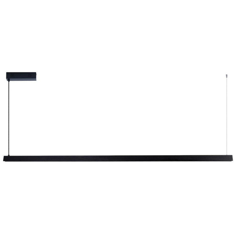 IMMAX NEO MADEIRA SMART lineár osvětlení, dřevo černé, 202cm, Wi-Fi, TUYA
