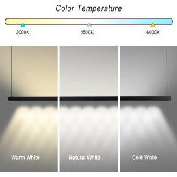 IMMAX NEO MADEIRA SMART lineár osvětlení, dřevo černé, 202cm, Wi-Fi, TUYA