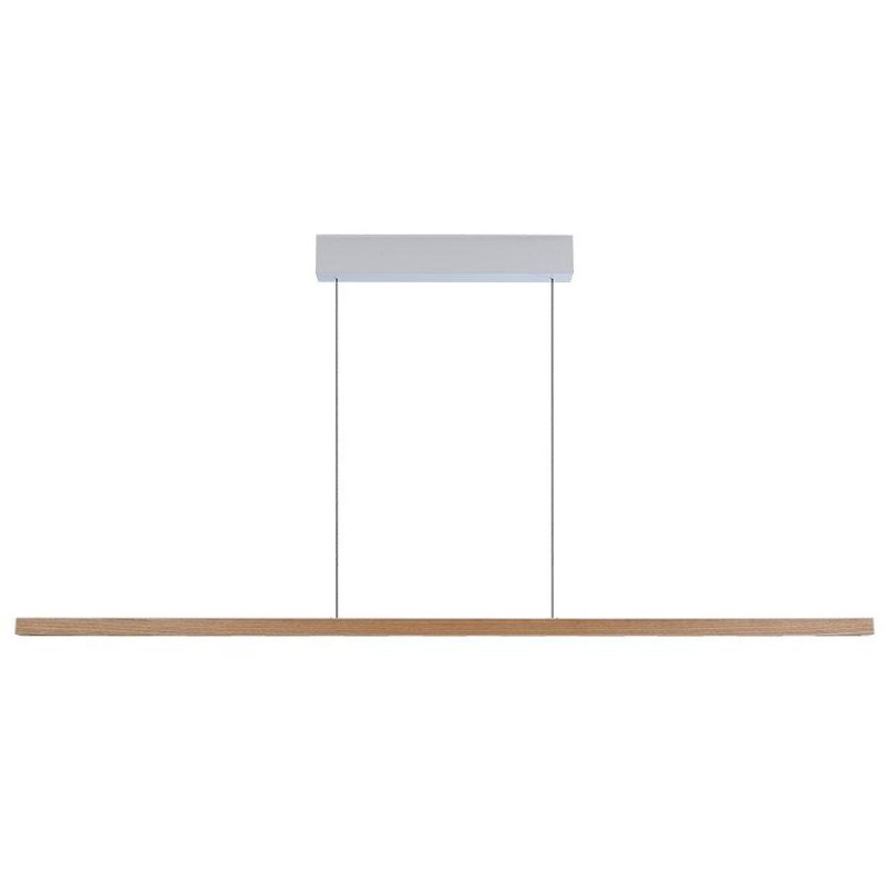 IMMAX NEO MADEIRA lineár osvětlení, dřevo jasan, 157cm, stmívatelné senzorem