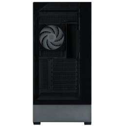 Zalman skříň P40 Prism Plus / midT / 4x120mm ARGB fan / 2xUSB 3.0 / USB-C / panoramatická / černá