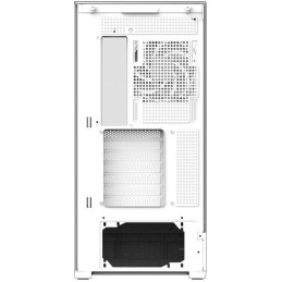 Zalman skříň P40 Prism Plus / midT / 4x120mm ARGB fan / 2xUSB 3.0 / USB-C / panoramatická / bílá