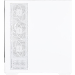 Zalman skříň P40 DS / ATX / 4x120mm ARGB fan / 2xUSB 3.0 / USB-C / displej / panoramatická / bílá