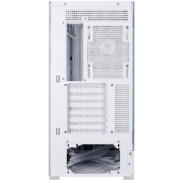 Zalman skříň P40 DS / ATX / 4x120mm ARGB fan / 2xUSB 3.0 / USB-C / displej / panoramatická / bílá