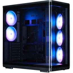 Zalman skříň P60 / ATX / 5x120mm ARGB fan / 2xUSB 3.0 / USB-C / panoramatická / černá