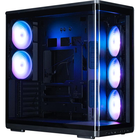 Zalman skříň P60 / ATX / 5x120mm ARGB fan / 2xUSB 3.0 / USB-C / panoramatická / černá
