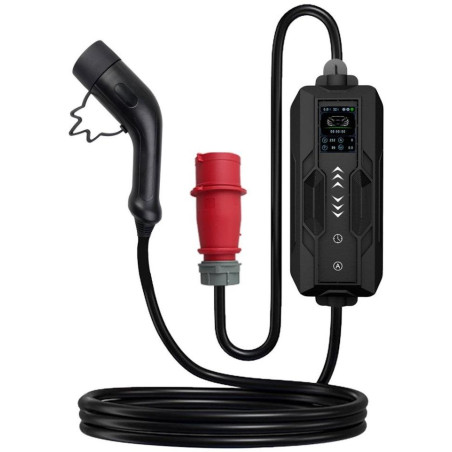 IMMAX NEO LITE cestovní nabíjecí stanice pro elektromobily EV/PHEV AC Type 2, 11kW, TUYA