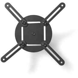 NEDIS stropní držák pro projektor/ Full motion/ nosnost 10 kg/ otáčení 360°/ 4 ramena/ ocel/ černý