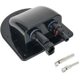 Solarmi střešní průchodka s konektory MC4, černé