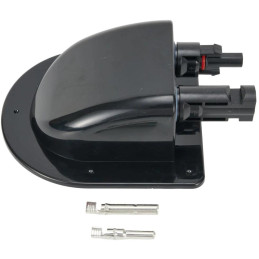 Solarmi střešní průchodka s konektory MC4, černé