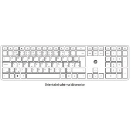 HP Bezdrátová klávesnice a myš HP 650 CZ