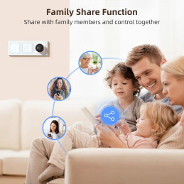 IMMAX NEO SMART vypínač Nexa 2-tlačítkový, Wi-Fi, 230V, TUYA