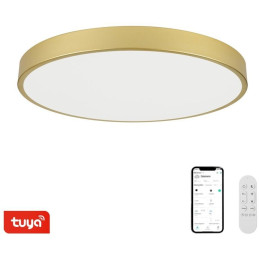 IMMAX NEO LITE SEMPLICI SMART stropní svítidlo, BEACON, 80cm, 96W, 6912lm, zlaté, Wi-Fi, TUYA