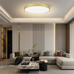 IMMAX NEO LITE SEMPLICI SMART stropní svítidlo, BEACON, 80cm, 96W, 6912lm, zlaté, Wi-Fi, TUYA