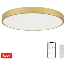 IMMAX NEO LITE SEMPLICI SMART stropní svítidlo, BEACON, 100cm, 128W, 9088lm, zlaté, Wi-Fi, TUYA