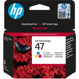 HP 47 Tříbarevná originální kazeta DeskJet 4828