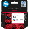 HP 47 Trojfarebná originálna kazeta DeskJet 4828