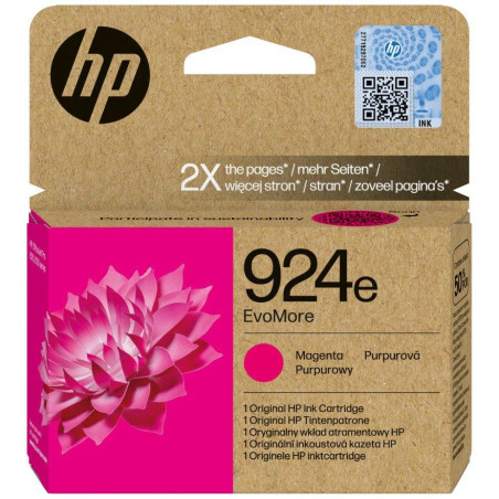 HP 924e Magenta EvoMore originální inkoustová kazeta
