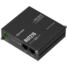 Teltonika RUT276 průmyslový router, dual SIM, Redcap 5G, 1x LAN, 1x WAN, serial RS232/485, WiFi 4