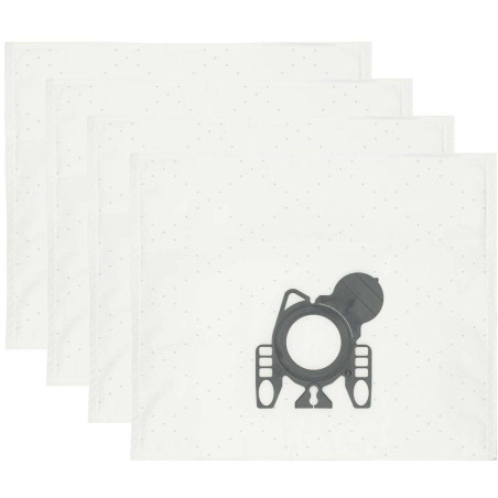 NEDIS sáčky do vysavače/ 4 kusy/ syntetické/ Miele FJM/ bílé