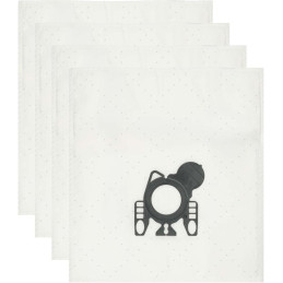 NEDIS sáčky do vysavače/ 4 kusy/ syntetické/ Miele GN/ bílé