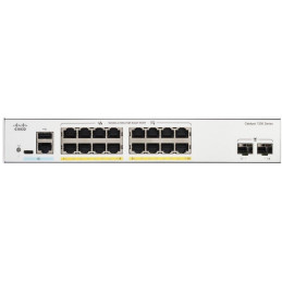 Cisco Catalyst 1300 16-port GE, Full PoE, 2x1G SFP