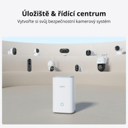 Reolink Hub 1 pro až 8 kamer, 2x SD až 512GB, WiFi 6, 1x WAN