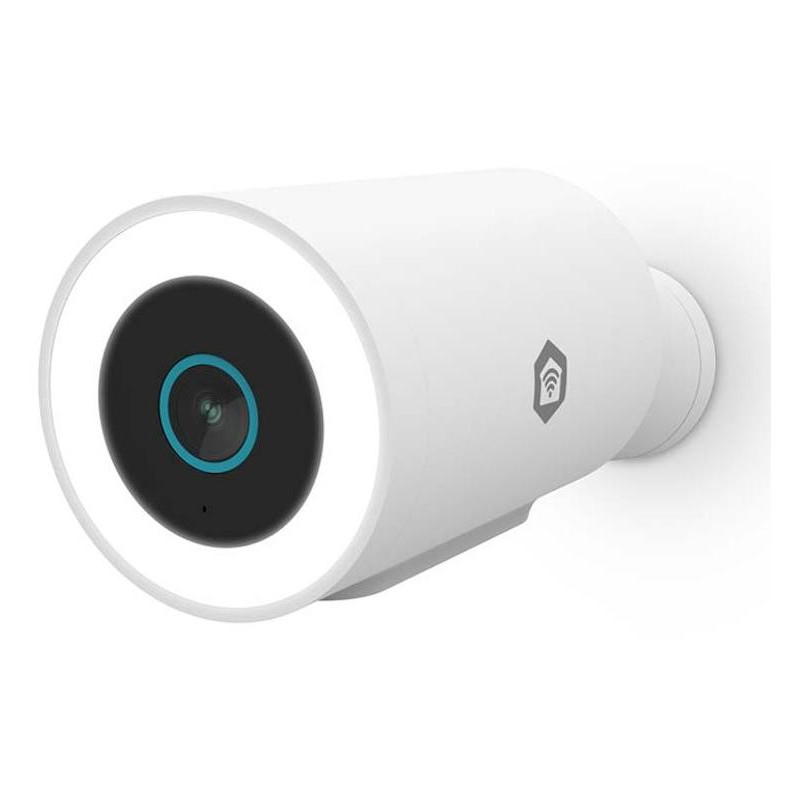 NEDIS IP kamera/ venkovní/ IP65/ Wi-Fi/ Reflektor/ 3Mpix/ 1296p/ Onvif/ detekce pohybu/ noční vidění 10m/ bílá