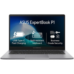 ASUS ExpertBook P1/ i3-1315U/ 8GB DDR/ 256GB SSD/ Intel® UHD/ 15,6"FHD,matný/ W11P/ šedý