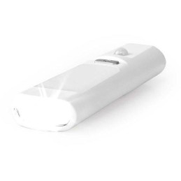 NEDIS LED orientační svítilna/ 37 lm/ síťové napájení/ 220 - 240 V AC 50 Hz/ 1.3 W/ dobíjecí/ bílá