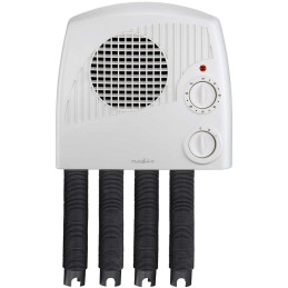NEDIS vysoušeč obuvi/ 350 W/ 45 °C/ pro dva páry bot nebo holínek/ bílý