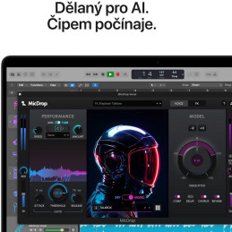 Apple MacBook Pro 14' (2025) / M5 / 10C CPU / 10C GPU / 16GB RAM / 512GB SSD / Vesmírně černý