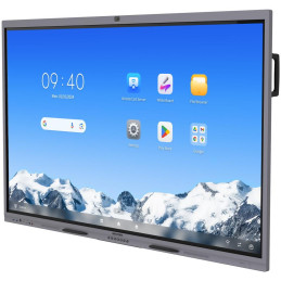 HIKVISION interaktivní dotykový panel 75", 4K, Android 14, 8GB,128G,480nit,50 points, USB, HDMI, Wifi ,BT, kamera, EDLA