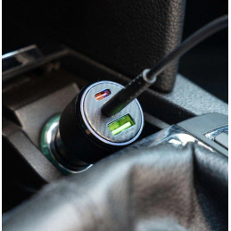 Swissten  Cl Adaptér 2X Usb-C Pd + Usb-A, 95W Černý