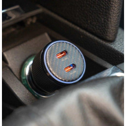 Swissten  Cl Adaptér 2X Usb-C Pd, 20W Černý