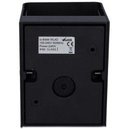 NEDIS chytré venkovní světlo/ 2 x 270 lm/ Zigbee 3.0/ 12 + 4 W/ RGB / teplá bílá/ 2700 K/ hliník/ Android/ iOS