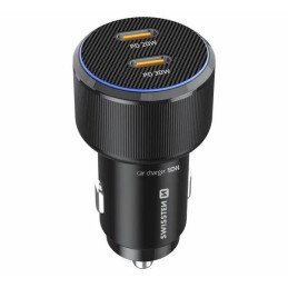 Swissten  Cl Adaptér 2X Usb-C Pd, 50W Černý