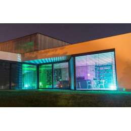 IMMAX NEO SMART žárovka LED E14, C37, 4,8W RGB+CCT, stmívatelná, Zigbee, TUYA