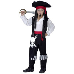 Kostým na karneval - Pirát, 110-120 cm